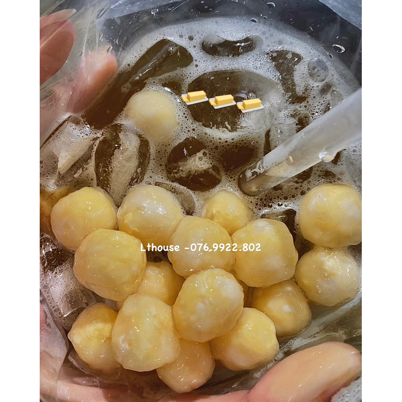 1K - 1 viên TRÂN CHÂU PHÔ MAI TOPPING TRÀ SỮA