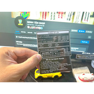 Tem thông số sh150i 2019 việt nam