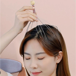 Cây Massage Đầu Hình Bạch Tuộc Giúp Thư Giản Xả Stress Tiện Dụng