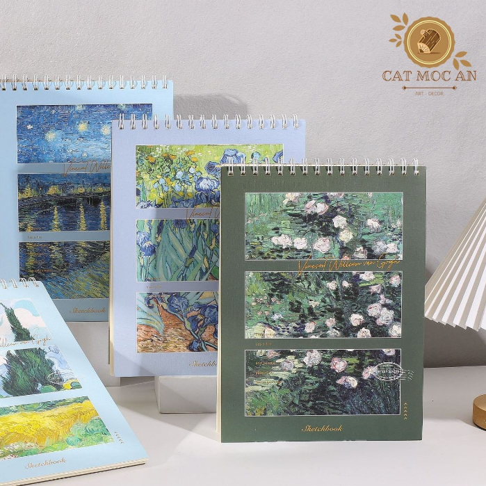 SỔ PHÁC THẢO SKETCHBOOK VẼ CHÌ A4