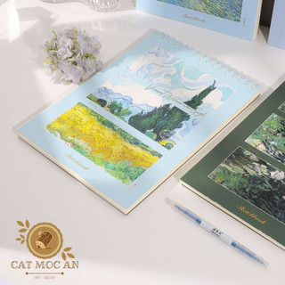 Sổ Phác Thảo Sketchbook Vẽ Chì A4 Không Thấm Mực
