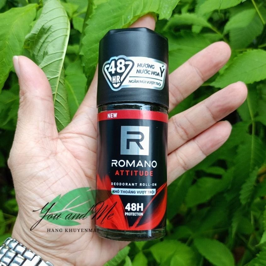 Lăn khử mùi nam kháng khuẩn & khô thoáng Romano