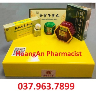An Cung Ngưu Hoàng hoàn Bắc Kinh Đồng Nhân Đường Trung Quốc - có phiếu bảo hành, hướng dẫn phân biệt thật giả