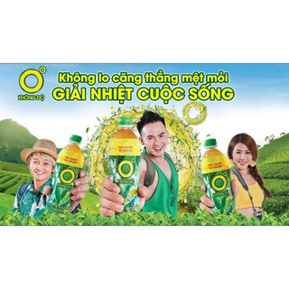Lốc 6 chai trà xanh không độ