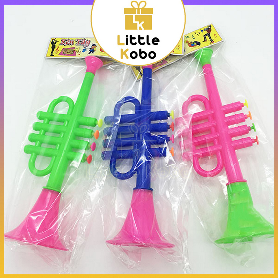 Trumpet Đồ Chơi Bằng Nhựa Cao Cấp Hàng Việt Nam Đồ Chơi Trẻ Em Âm Nhạc Trò Chơi Giáo Dục - Little Kobo