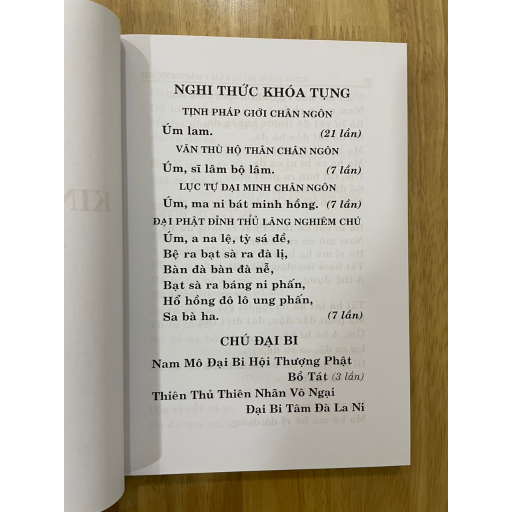 Sách - Kinh Dược Sư và Sám Pháp Dược Sư