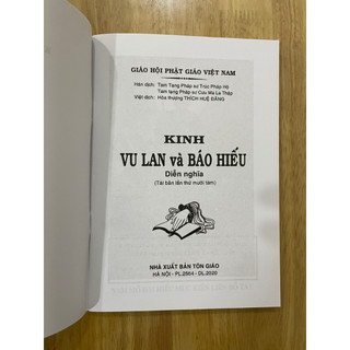 Sách - Kinh Vu Lan Và Báo Hiếu ( bìa mềm)
