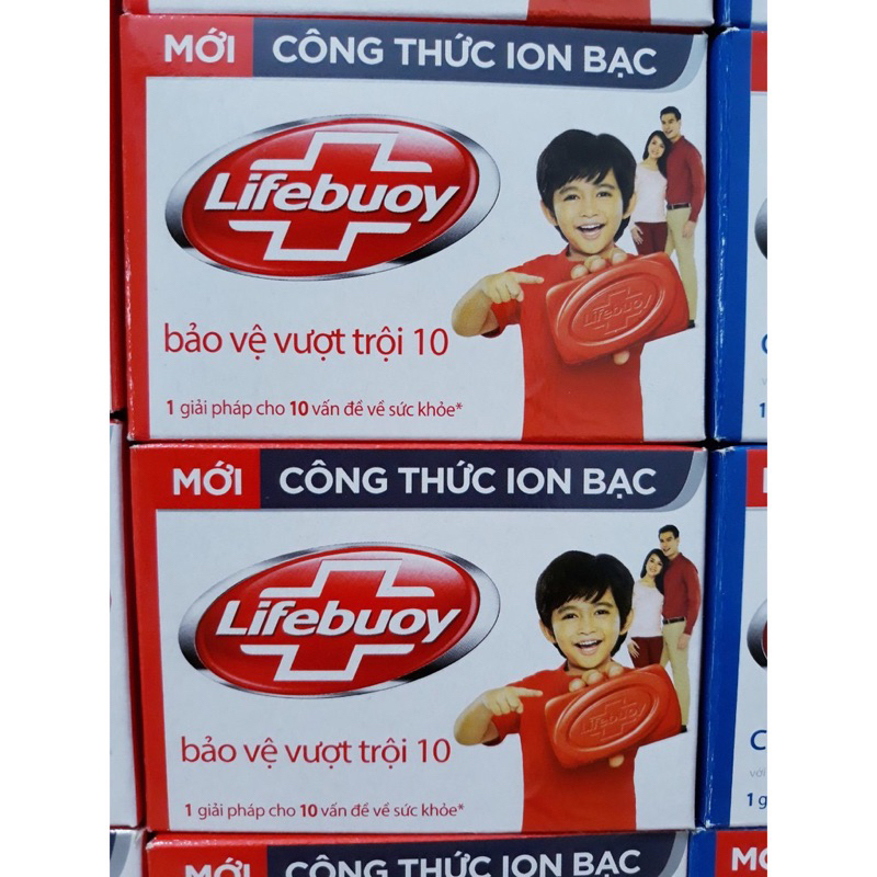 Xà bông, xà phòng tắm Lifebouy diệt khuẩn 99,9% 90g