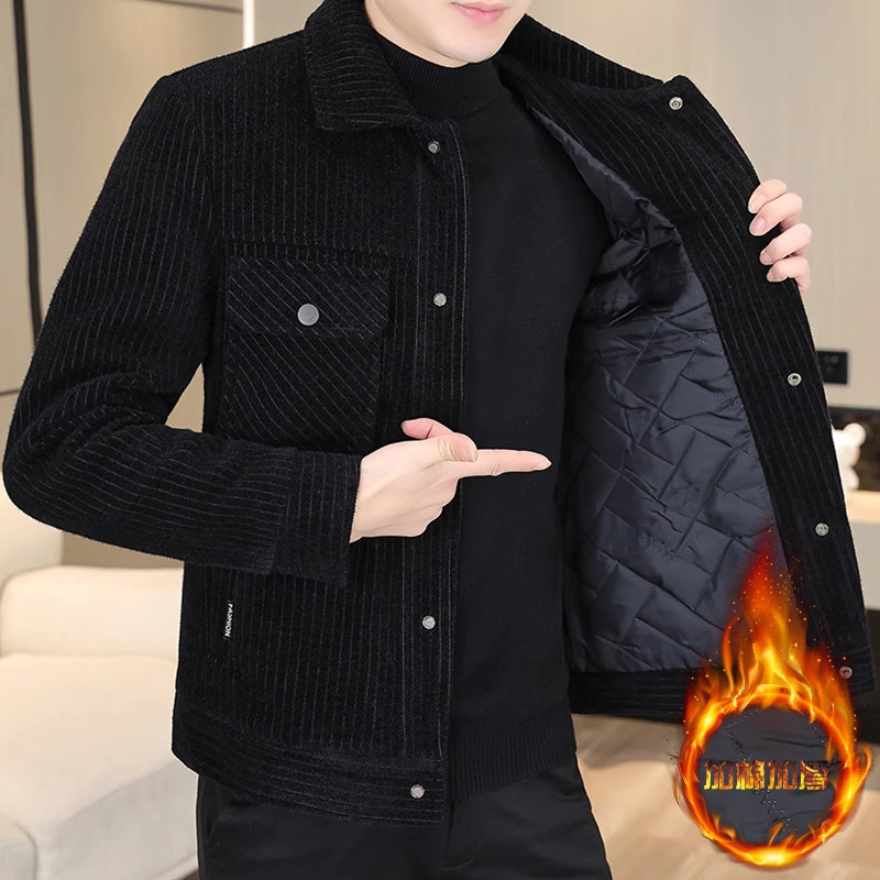 Áo khoác dạ nam cao cấp thiết kế túi hộp thời trang lịch lãm đẳng cấp