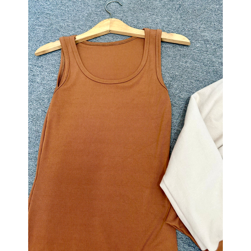 THANH LÝ SET ÁO + CHÂN VÁY BODY THUN GÂN ÔM MÁT