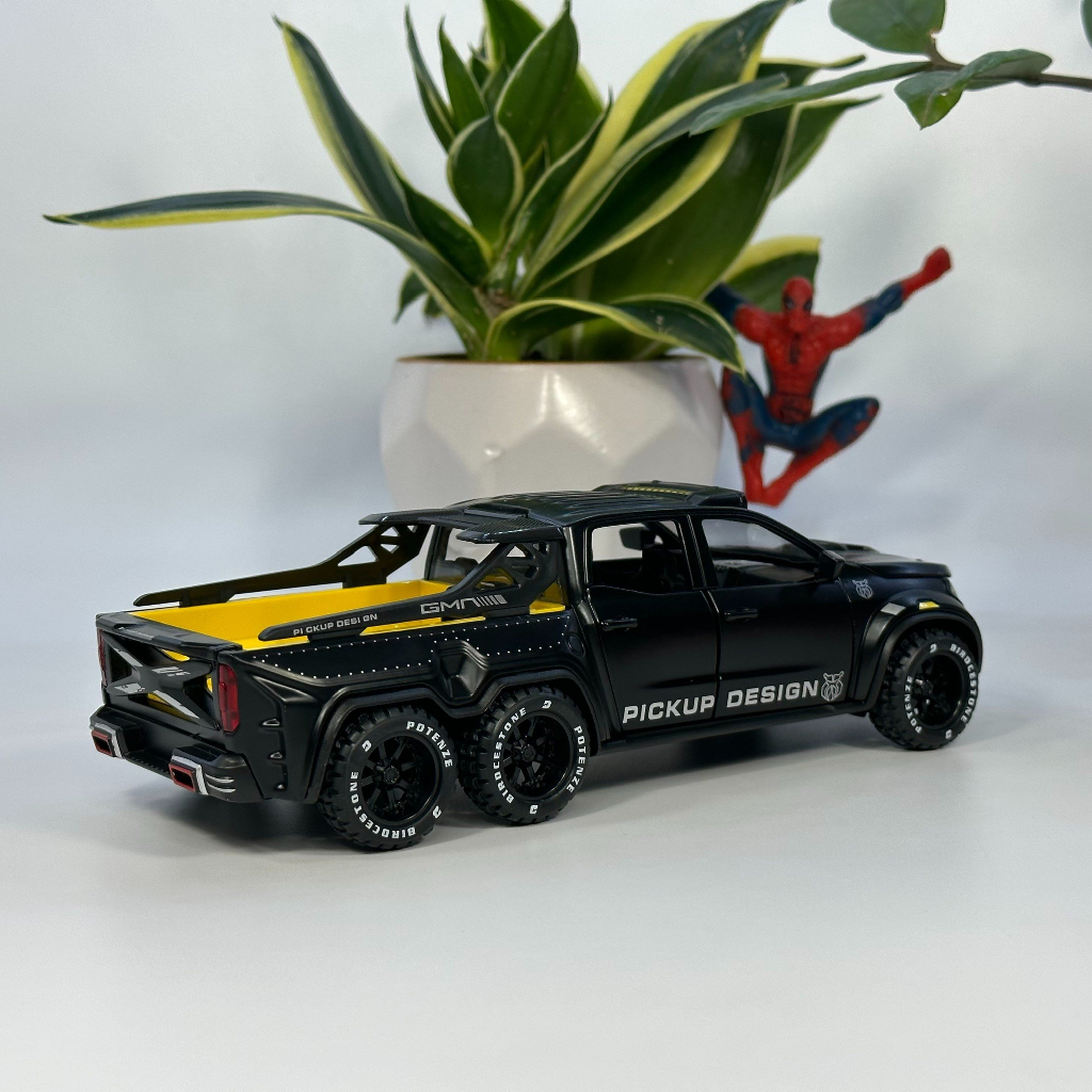 Mô hình xe bán tải Mercedes Benz Xclass 6x6 quái vật Off road cực ngầu