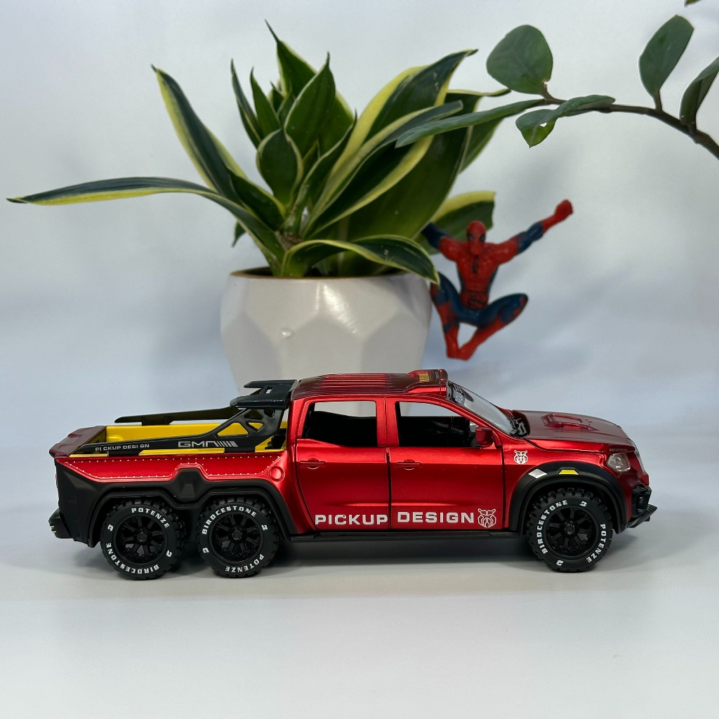 Mô hình xe bán tải Mercedes Benz Xclass 6x6 quái vật Off road cực ngầu