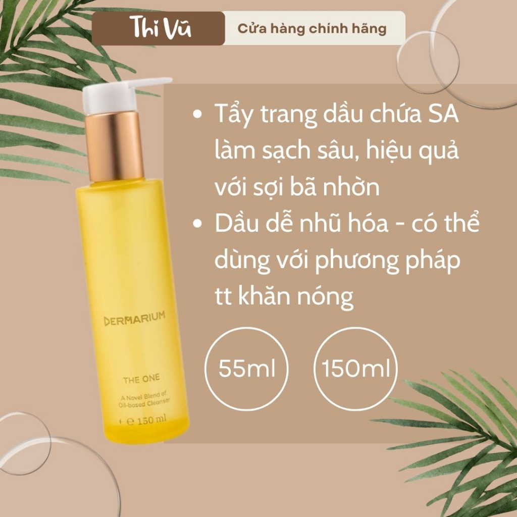 Dầu tẩy trang Dermarium The One 2% SA 100ml