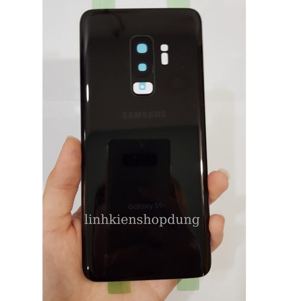 Nắp lưng Samsung Galaxy S9+ / S9 Plus Kèm Cụm Kính Camera Và Keo Dán - Shop Dung