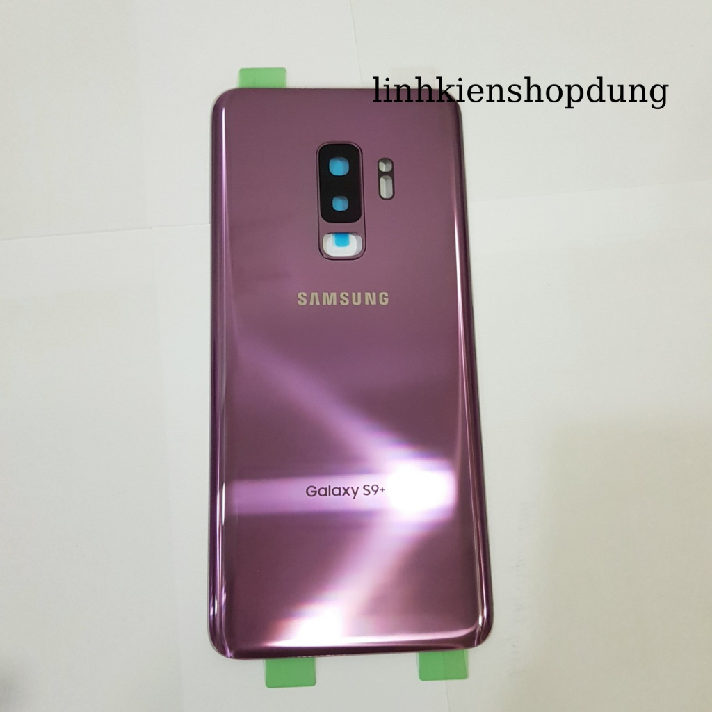 Nắp lưng Samsung Galaxy S9+ / S9 Plus Kèm Cụm Kính Camera Và Keo Dán - Shop Dung