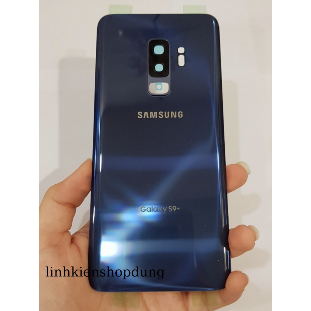 Nắp lưng Samsung Galaxy S9+ / S9 Plus Kèm Cụm Kính Camera Và Keo Dán - Shop Dung