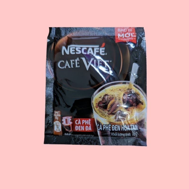 Nescafé café Việt Cà Phê Đen Đá Hoà Tan