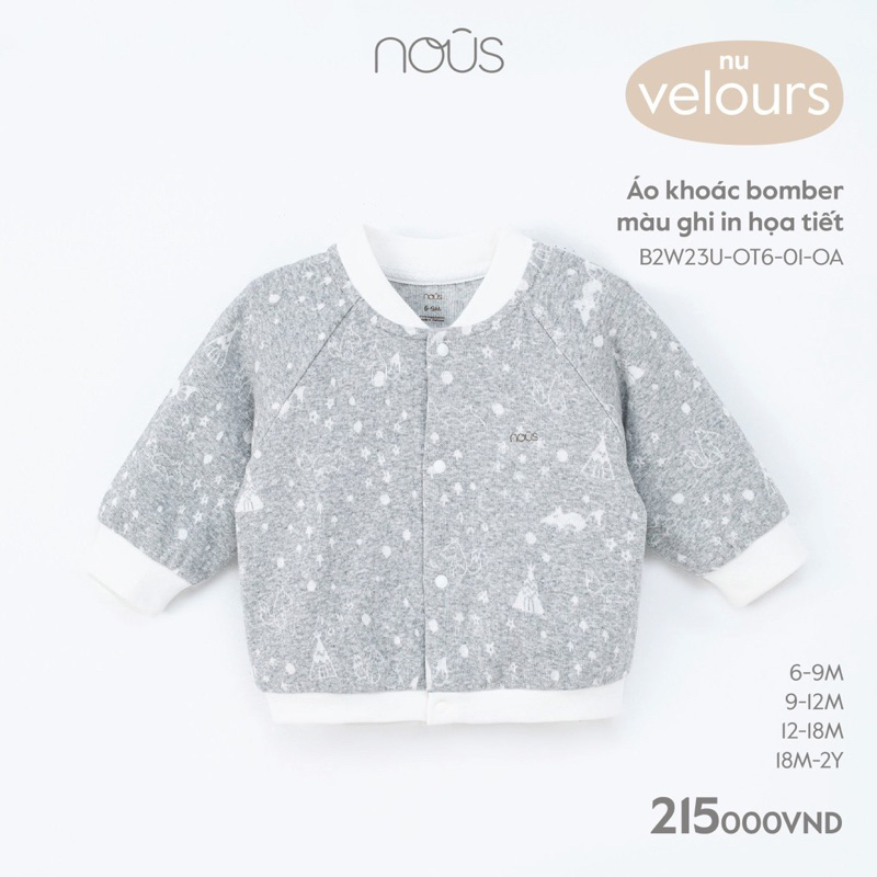 Áo khoác không cổ cho bé trai gái mẫu mới 2023