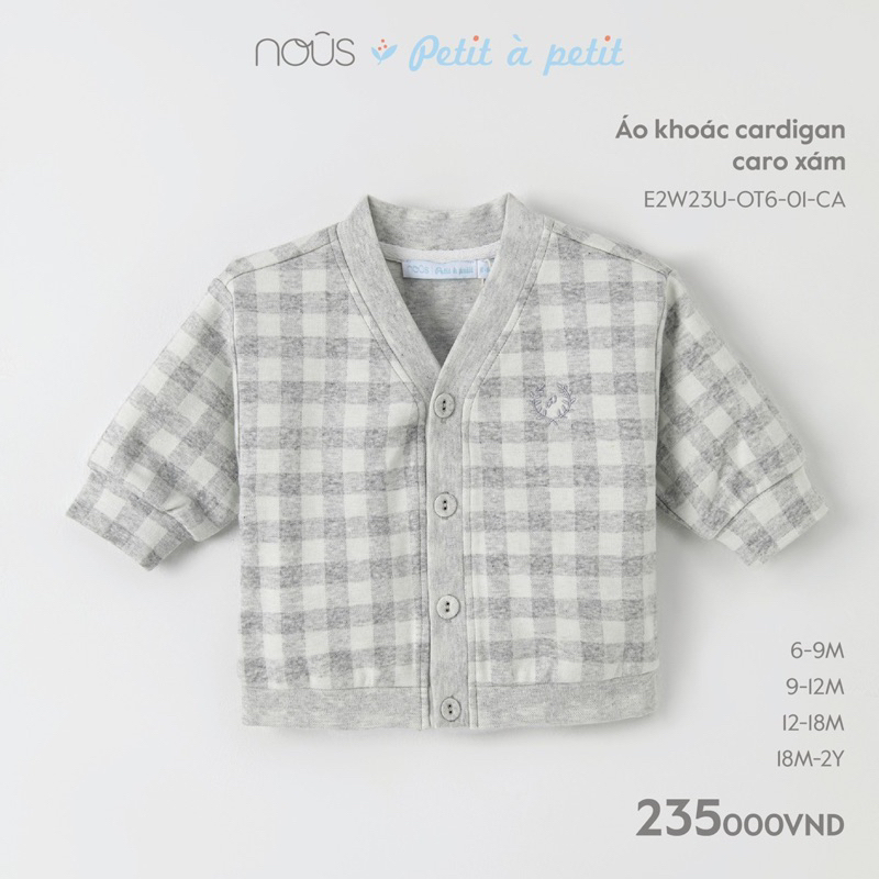 Áo khoác không cổ cho bé trai gái mẫu mới 2023