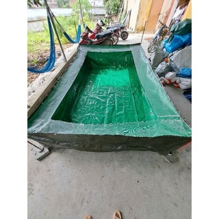 Bể bạt nuôi cua đồng, nuôi ếch, chống nhảy, chống bò