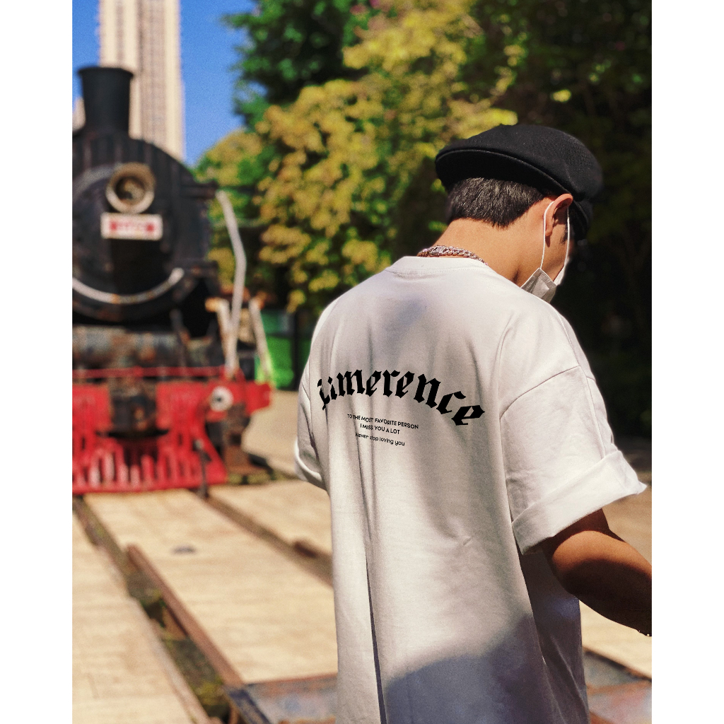 Áo thun form rộng LIMERENCE Basic Logo vải cotton cao cấp co giãn, dày dặn Local Brand