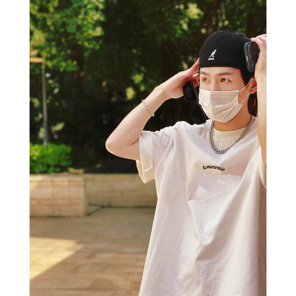 Áo thun form rộng LIMERENCE Basic Logo vải cotton cao cấp co giãn, dày dặn Local Brand