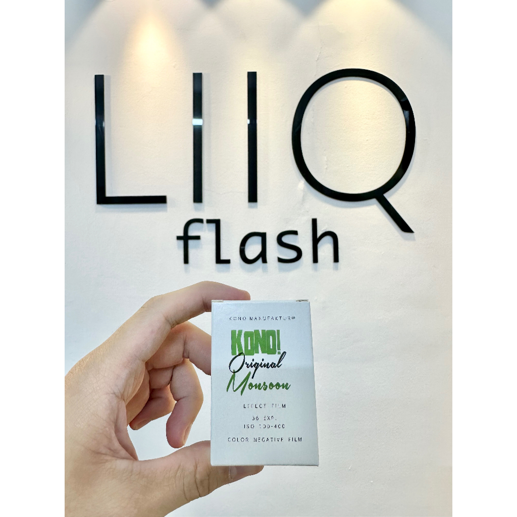 Phim KONO! Monsoon ISO 200, Màu Color, 135/35mm x 36 Kiểu, In Date Cho Máy Chụp Ảnh Film - LIIQ Flash