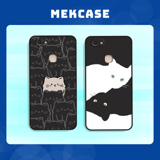 Ốp Lưng Điện Thoại cạnh vuông cho VIVO V7 - V7 PLUS - VIVO V9/ Y85 |ỐP TPU MEKCASE BẢO VỆ CAM