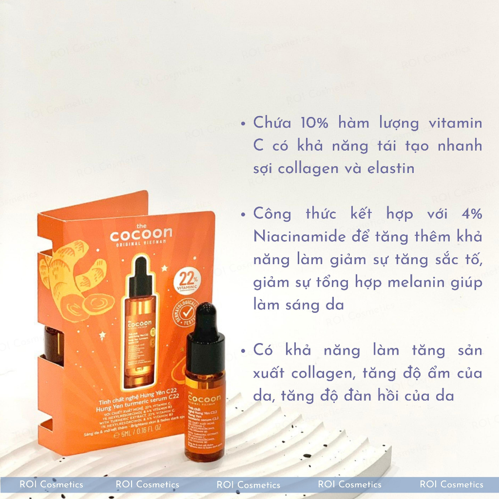 Tinh chất nghệ Hưng Yên C22 5ml