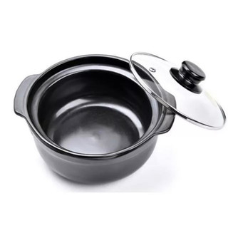 Nồi đất nắp kiếng 1.5 lit ( 22 x 19 x 8.2cm)