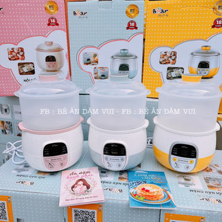 {Có lồng hấp} Nồi nấu cháo chậm Bear 0,8L bản quốc tế