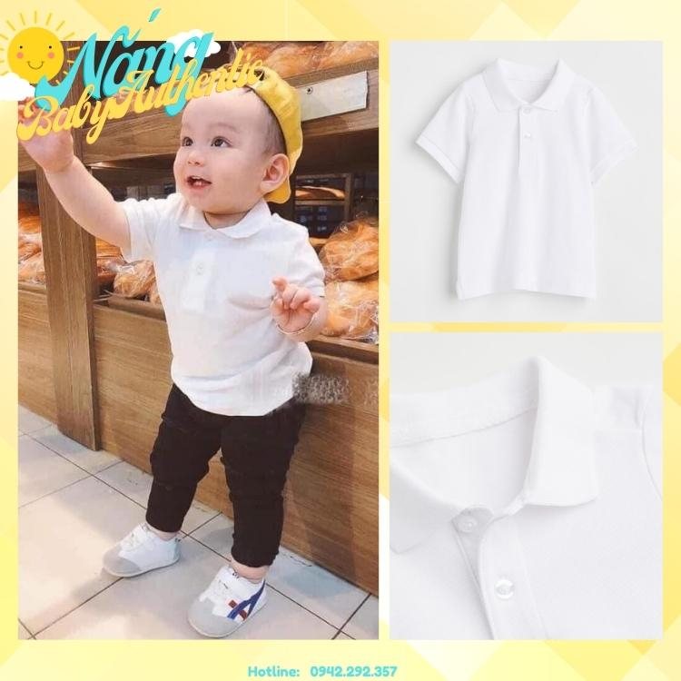 Áo polo trắng HM auth siêu rẻ