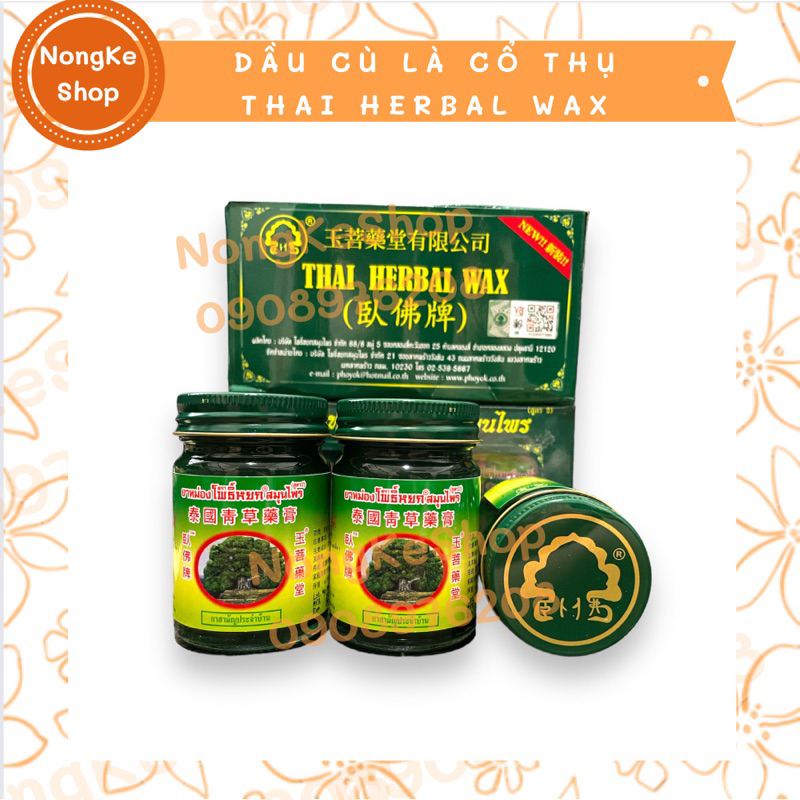DẦU CÙ LÀ CỔ THỤ THAI HERBAL WAX THÁI LAN