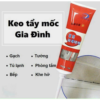 Keo Tẩy Mốc gia đình, Gel tẩy mốc đa năng - Tẩy nấm mốc bồn rửa mặt, gioăng cao su máy giặt, mốc chân tường