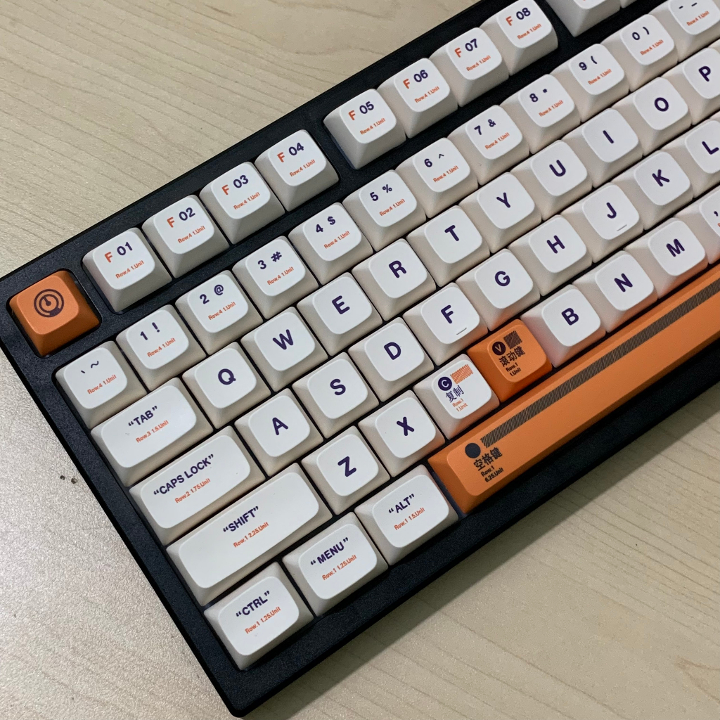 Keycap XDA Profile - This Is Plastic 139 Nút Chất liệu PBT Dành cho phím cơ