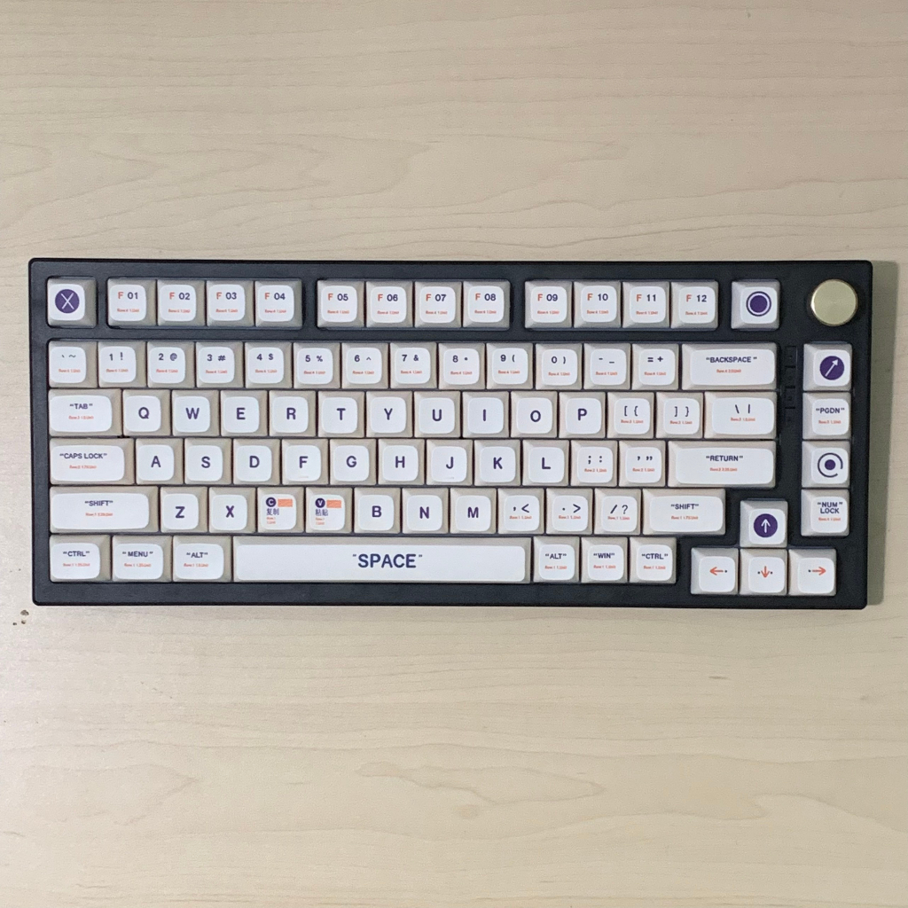 Keycap XDA Profile - This Is Plastic 139 Nút Chất liệu PBT Dành cho phím cơ