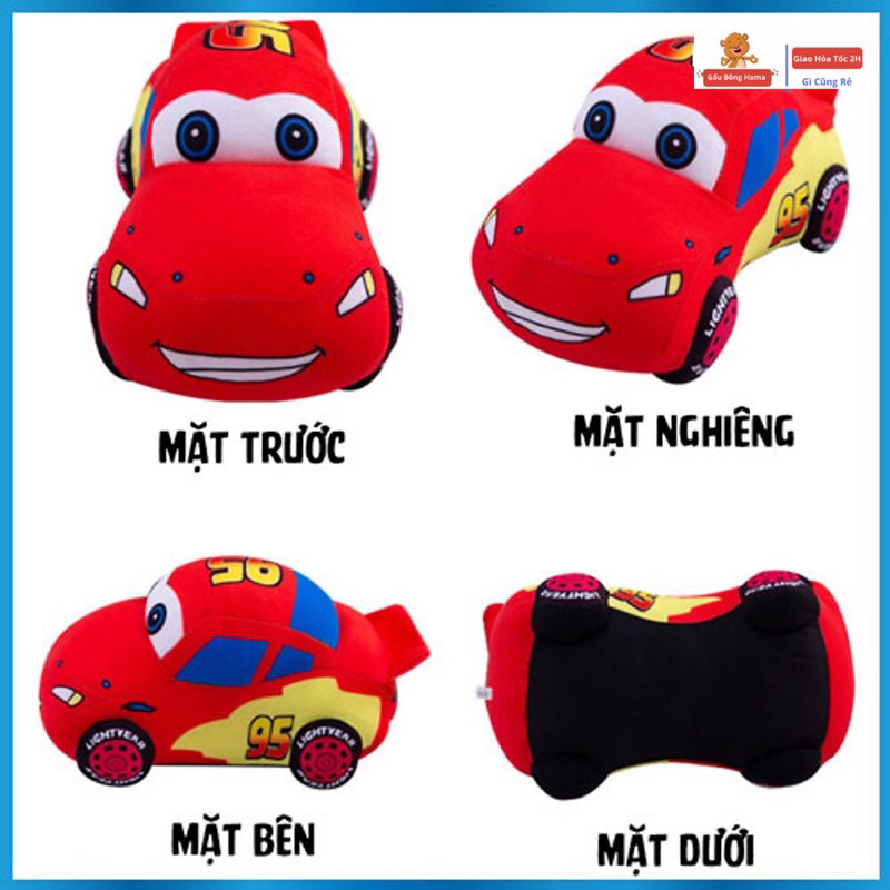 Gấu bông ô tô Mc Queen size 30cm