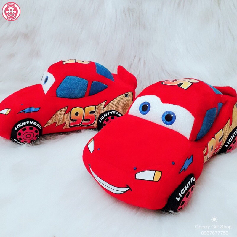 Gấu bông ô tô Mc Queen size 30cm