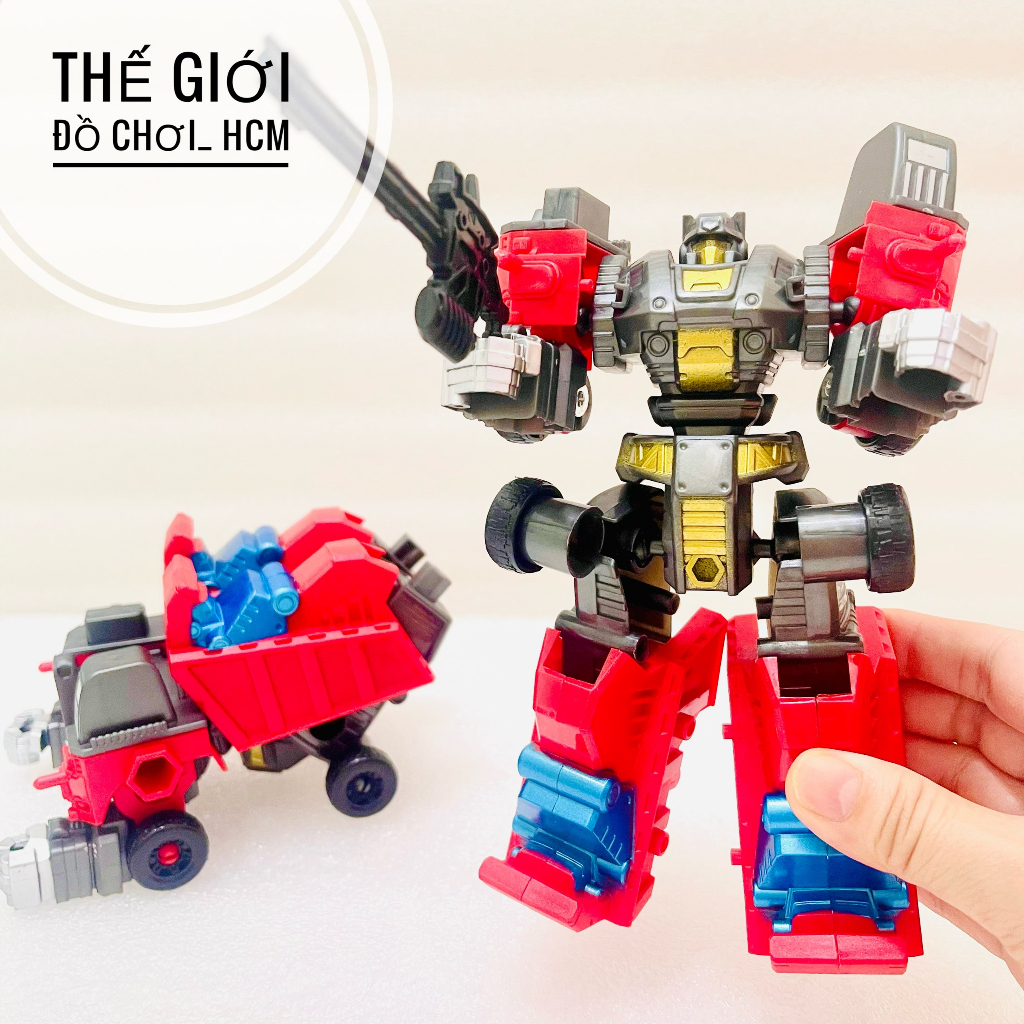 Đồ chơi lắp ghép robot biến hình Optimus Prime độc đáo 6675