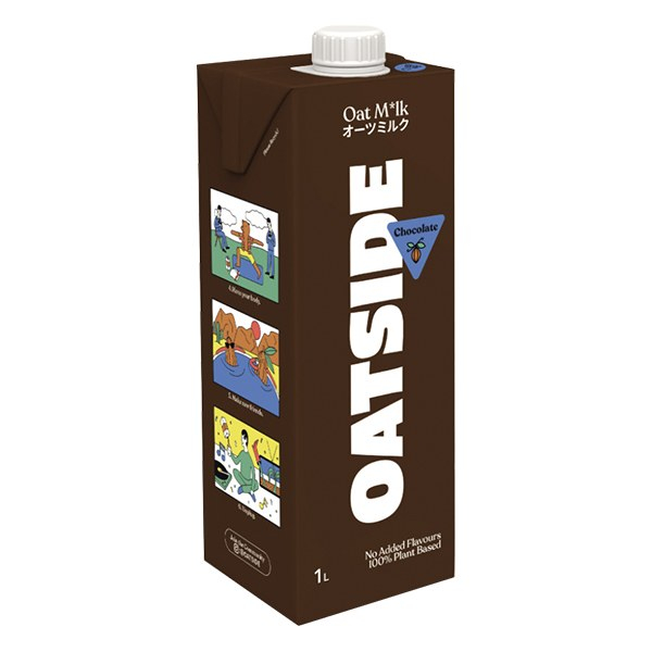 Thức Uống Từ Yến Mạch Oatside Barista Blend Vị Socola Hộp 1L