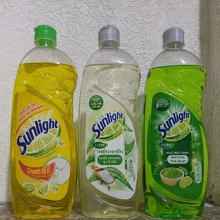 Nước rửa bát chai sunlight 400ml