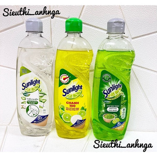 Nước rửa bát chai sunlight 400ml