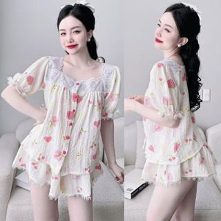 Đồ ngủ bigsize miky, đồ ngủ nữ bigsize lụa xốp cao cấp mềm mại xinh xắn < 70kg