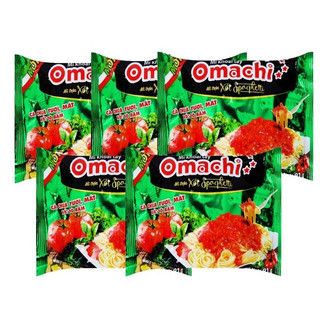 5 Gói mì Omachi Các loại