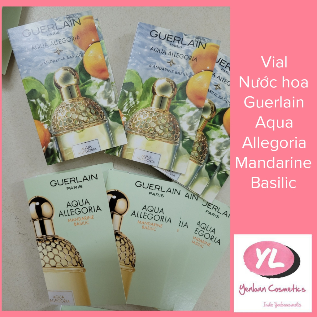 Vial Nước hoa Guerlain Aqua Allegoria Mandarine Basilic bill Sephora US