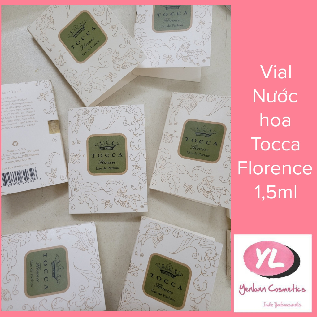 Vial Nước hoa Tocca Florence 1,5ml bill Sephora US