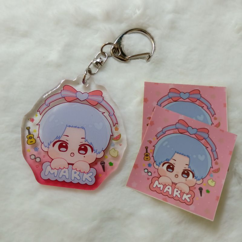 Keyring móc khoá hoạt hình NCT Dream Jaemin Mark Haechan Jisung Chenle
