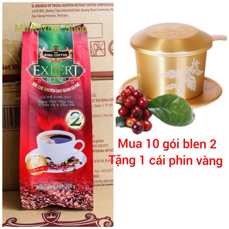 Cà Phê Rang Xay Expert Blend 2 KING COFFEE - Túi 500g