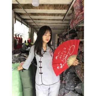 #ĐỒ LAM ĐI CHÙA NỮ #sẫm xéo vải kate