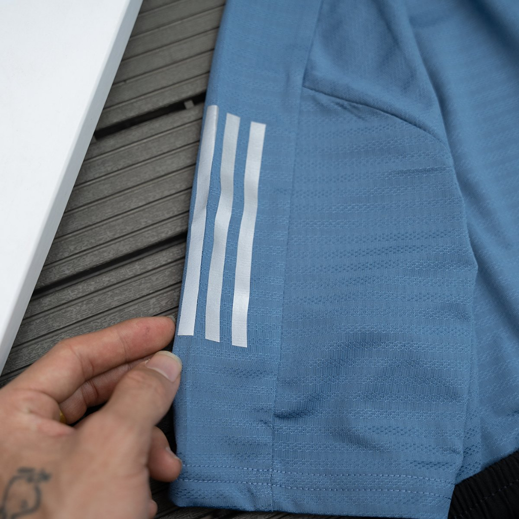 Bộ Thể Thao Nam Quần Đùi Áo Thun Tay Ngắn Chất Vải Thông Hơi Thoáng Mát Co Dãn - C029